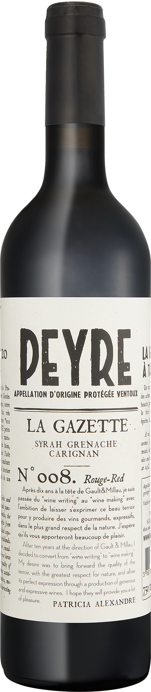 도멘 데 뻬흐, 라 가제뜨 2020