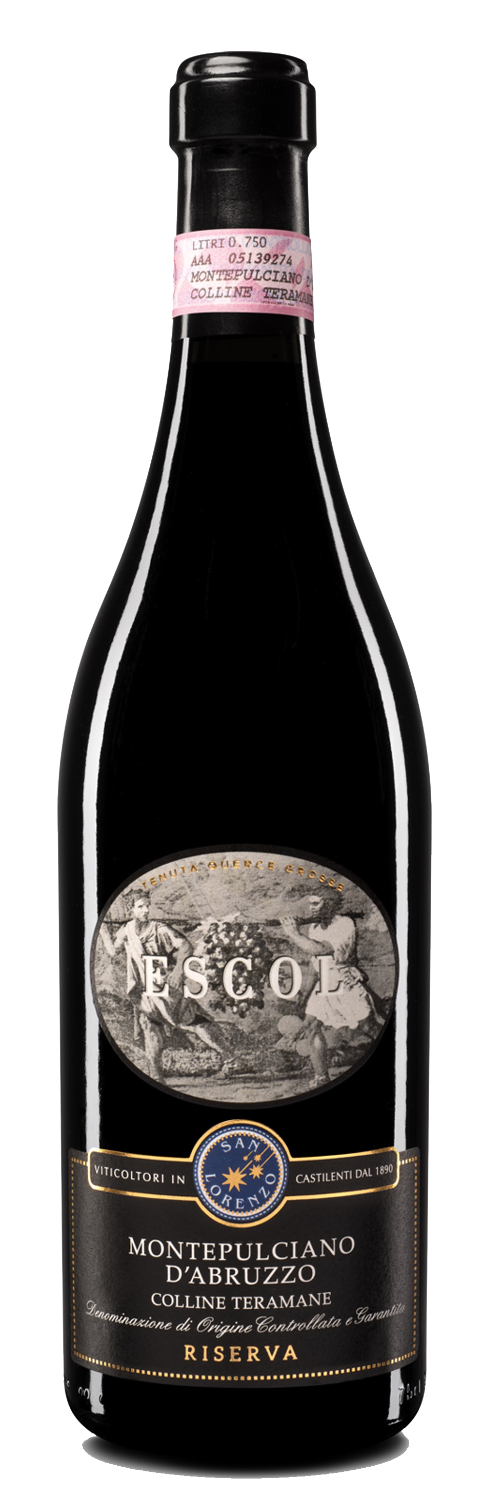 에스콜 콜리네 테라마네 몬테풀치아노 다부르쪼 리제르바 2014