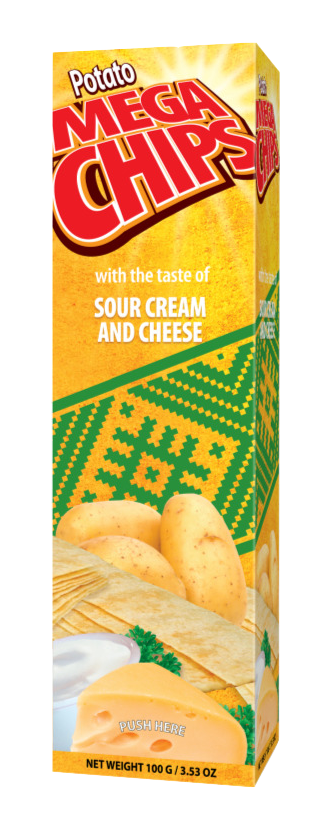 메가칩스 사워크림 치즈