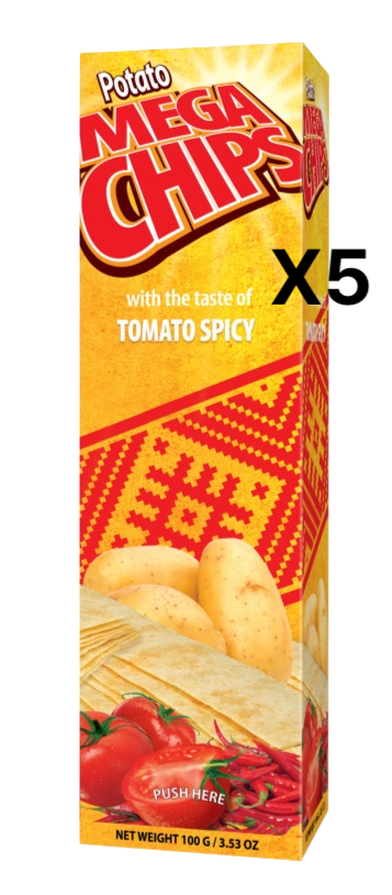 메가칩스 토마토 스파이시 X 5개
