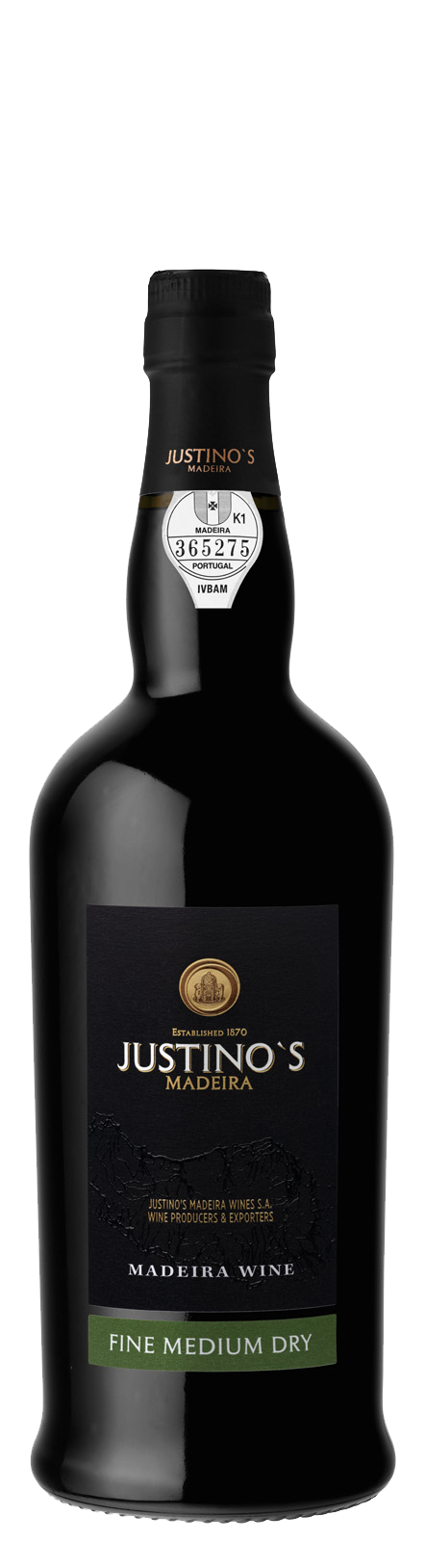 주스티노스 마데이라, 파인 미디움 드라이 3년 (375ML)