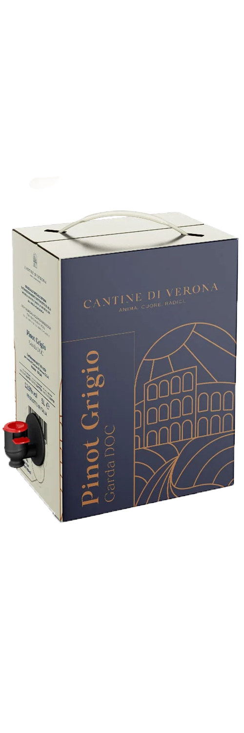 피노 그리지오 가르다 DOC 깐티네 디 베로나 (3000ml, 팩와인)