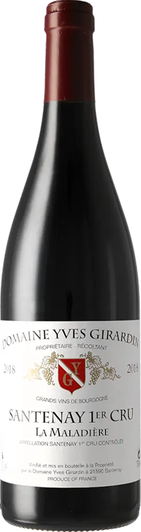 도멘 이브 지라르댕 상트네 프리미에 크뤼 라 말라디에르 2020