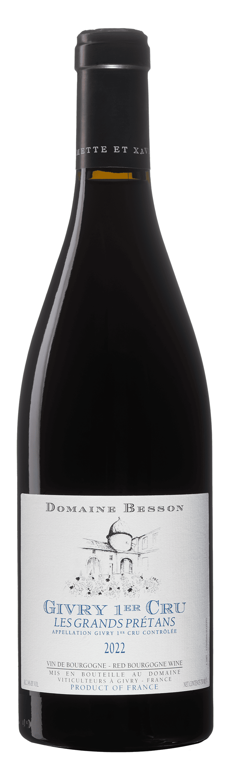 도멘 베쏭 지브리 프리미에 크뤼 '레 그랑 프레떵’ 2022