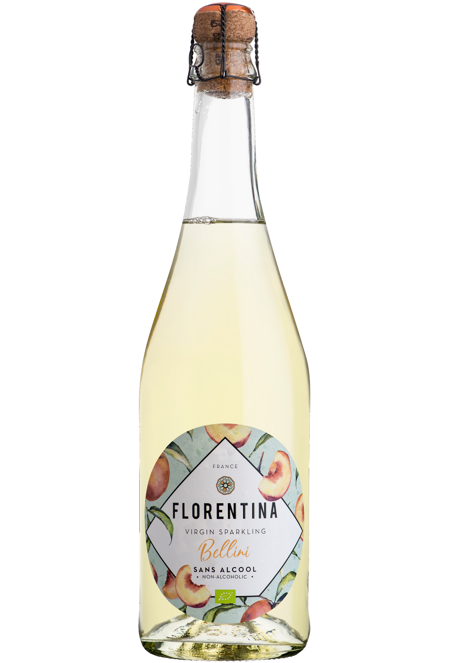 플로렌티나 유기농 버진 스파클링 벨리니(피치)