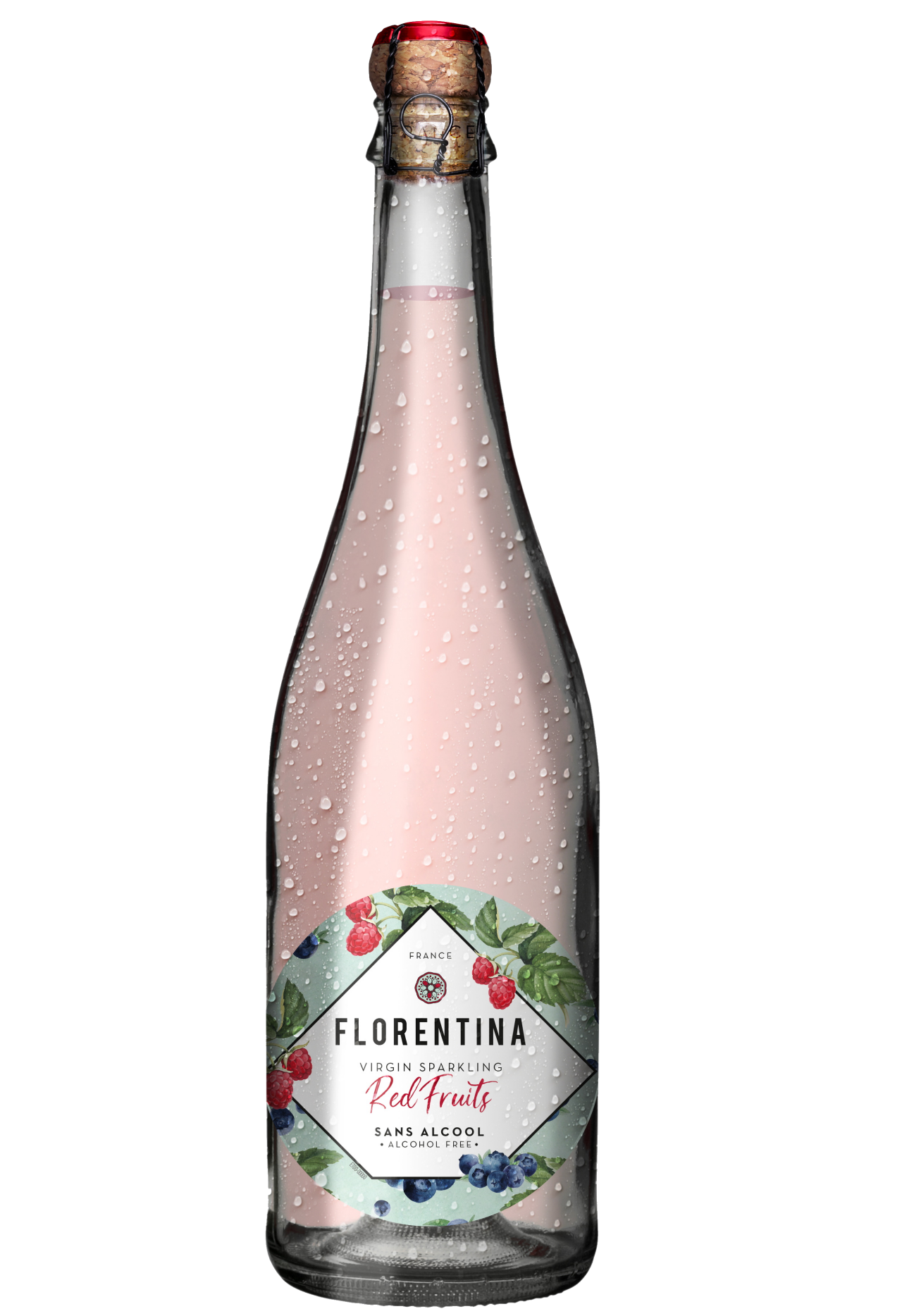 플로렌티나 유기농 버진 스파클링 레드프룻