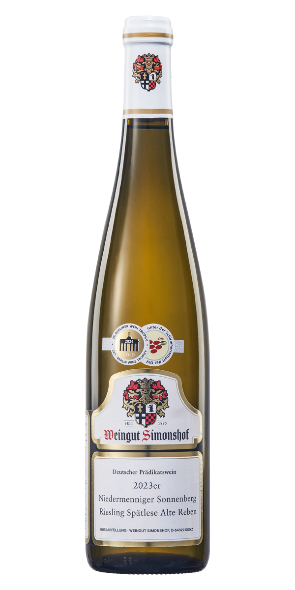 시몬스호프, 니더메니거 존넨베륵 리슬링 슈페트레제 알테 레벤 2023