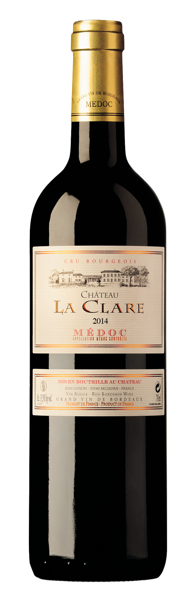 샤또 라 끌라흐, 메독 2014